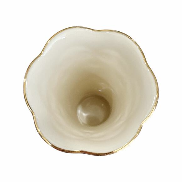 Lenox Gold Rimmed Bluebells and Rosebuds 4.75” Bud  Vase - Picture 6 of 10